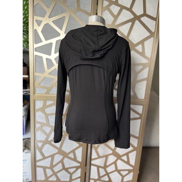 New Essential Bodywear EBW FIT Defined Hooded Yoga Jacket  Women Black S Small - Picture 5 of 10